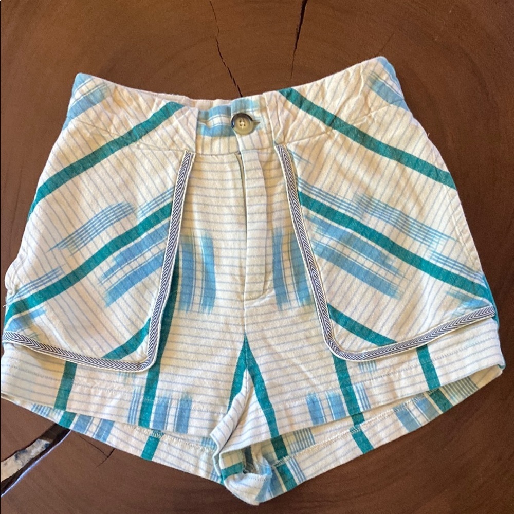 Urban Outfitters Stylish Blue, green, and White Women's Shorts/ Size 0
